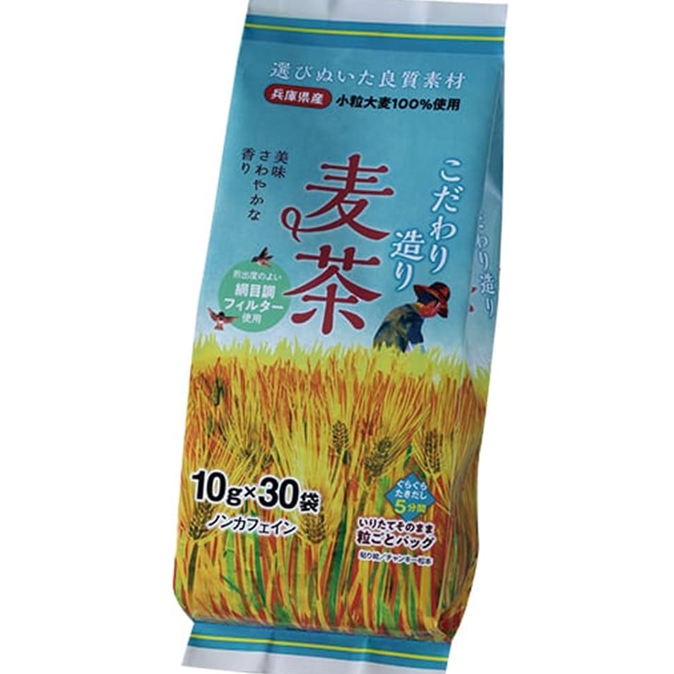 こだわり造り丸粒パック麦茶１０ｇ×３０袋